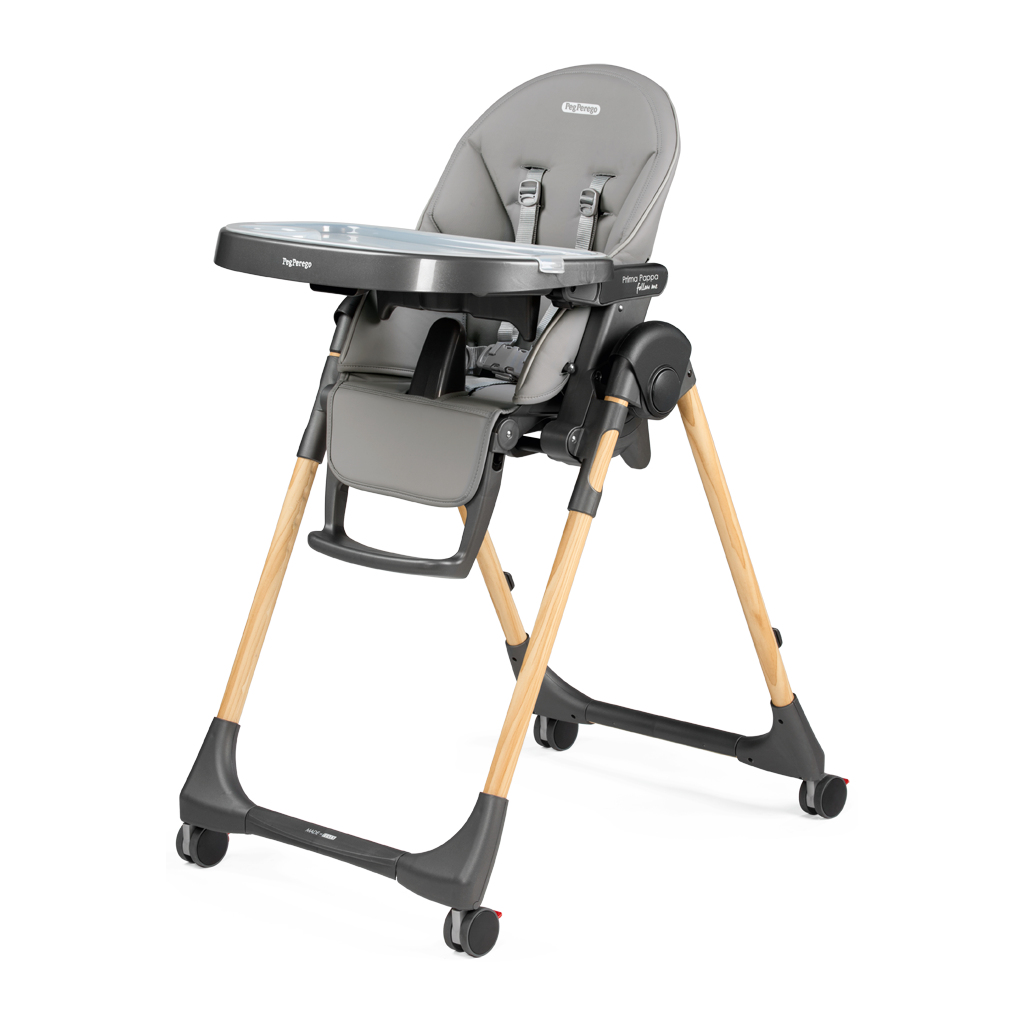 Scaun de masa Prima Pappa Follow Me Ambiance Ice,  Peg Perego 