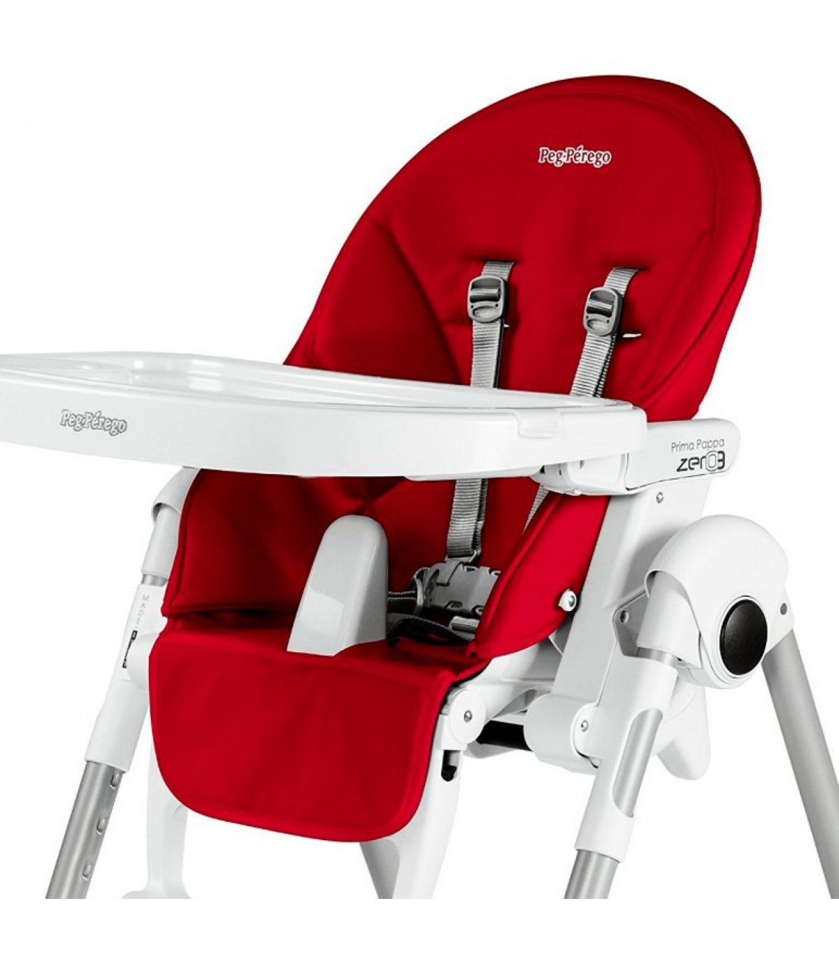 Scaun de masa Prima Pappa Follow me Fragola, Peg Perego 