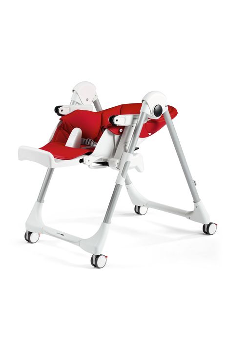 Scaun de masa Prima Pappa Follow me Fragola, Peg Perego 