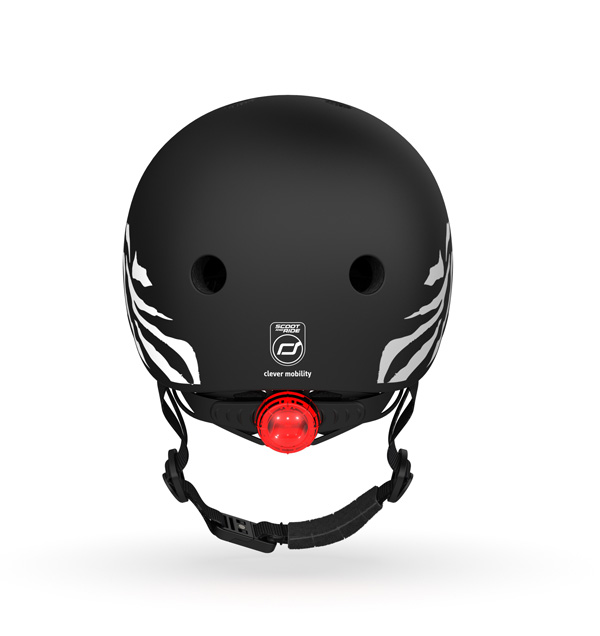 Casca de protectie pentru copii, cu sistem de reglare, Scoot & Ride Zebra, XXS-S, 1 an+