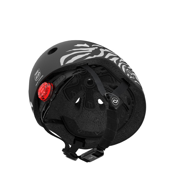 Casca de protectie pentru copii, cu sistem de reglare, Scoot & Ride Zebra, XXS-S, 1 an+