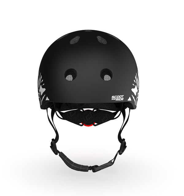 Casca de protectie pentru copii, cu sistem de reglare, Scoot & Ride Zebra, XXS-S, 1 an+