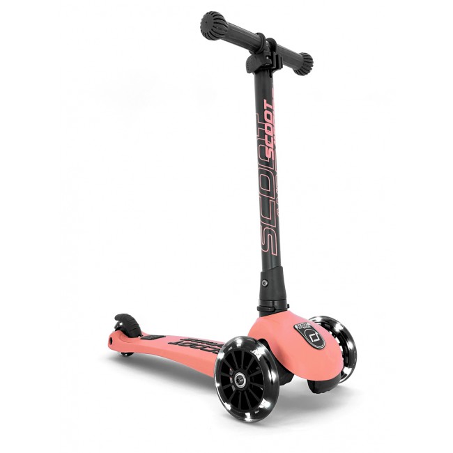 Trotineta Highway Kick 3 Led Peach 96357 Scoot&Ride