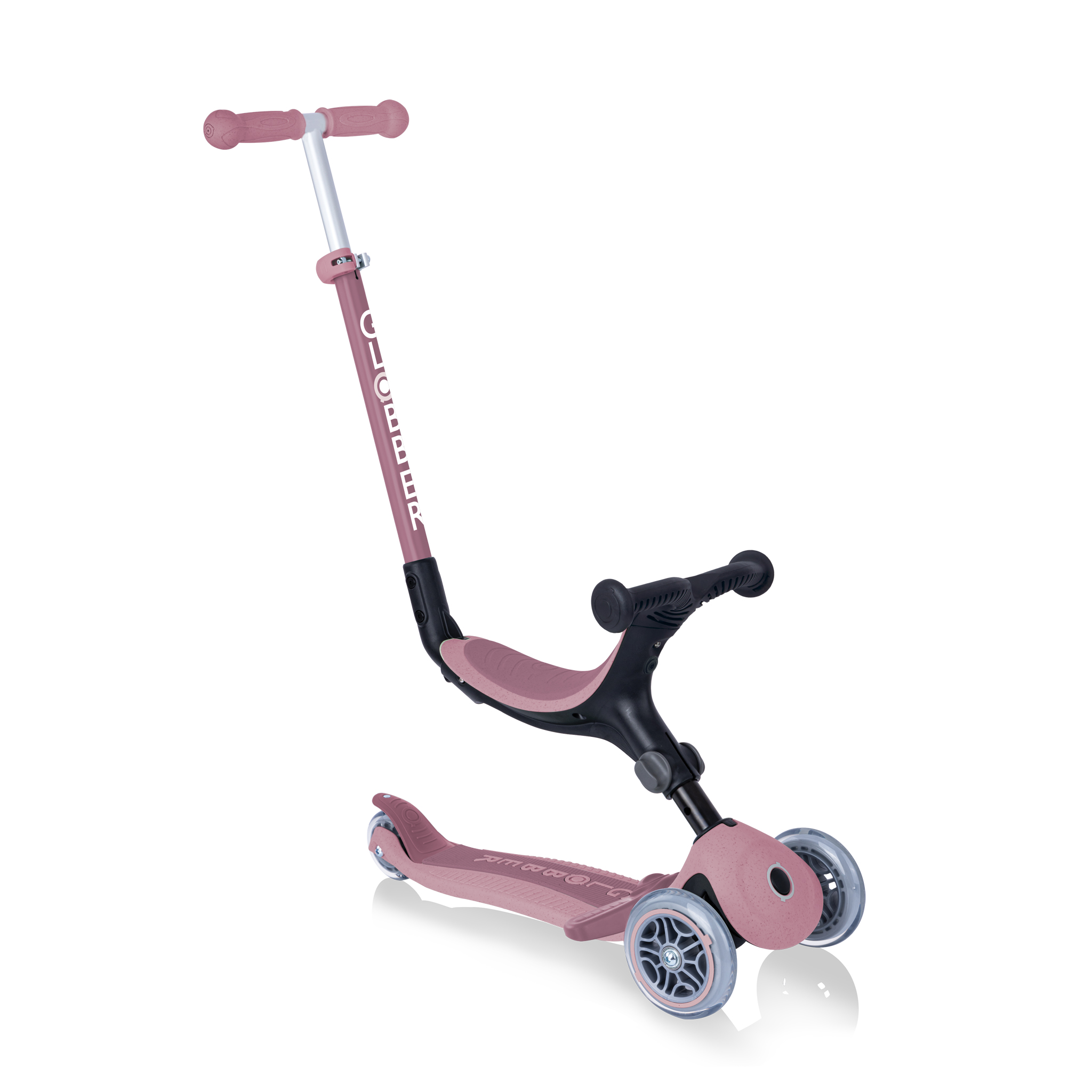 Globber Trotineta Go Up Foldable Plus, 15 luni -7 ani+, Eco Berry
