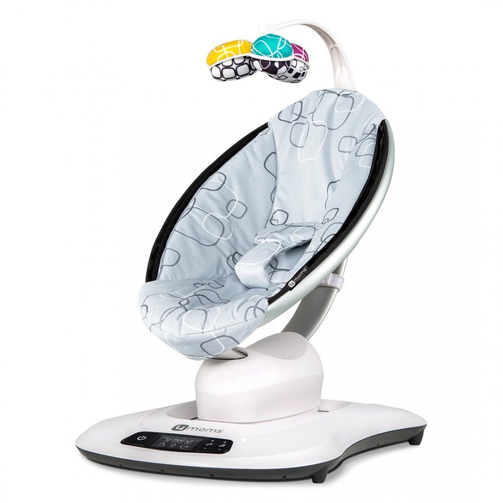 4Moms Leagan Mamaroo 4.0 Silver Plush