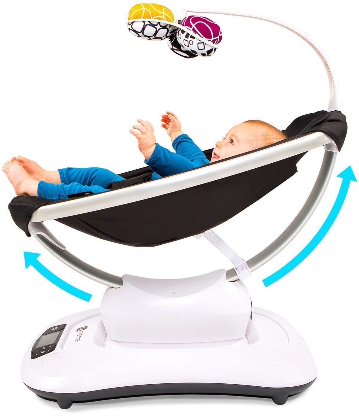 4Moms Leagan Mamaroo 4.0 Silver Plush