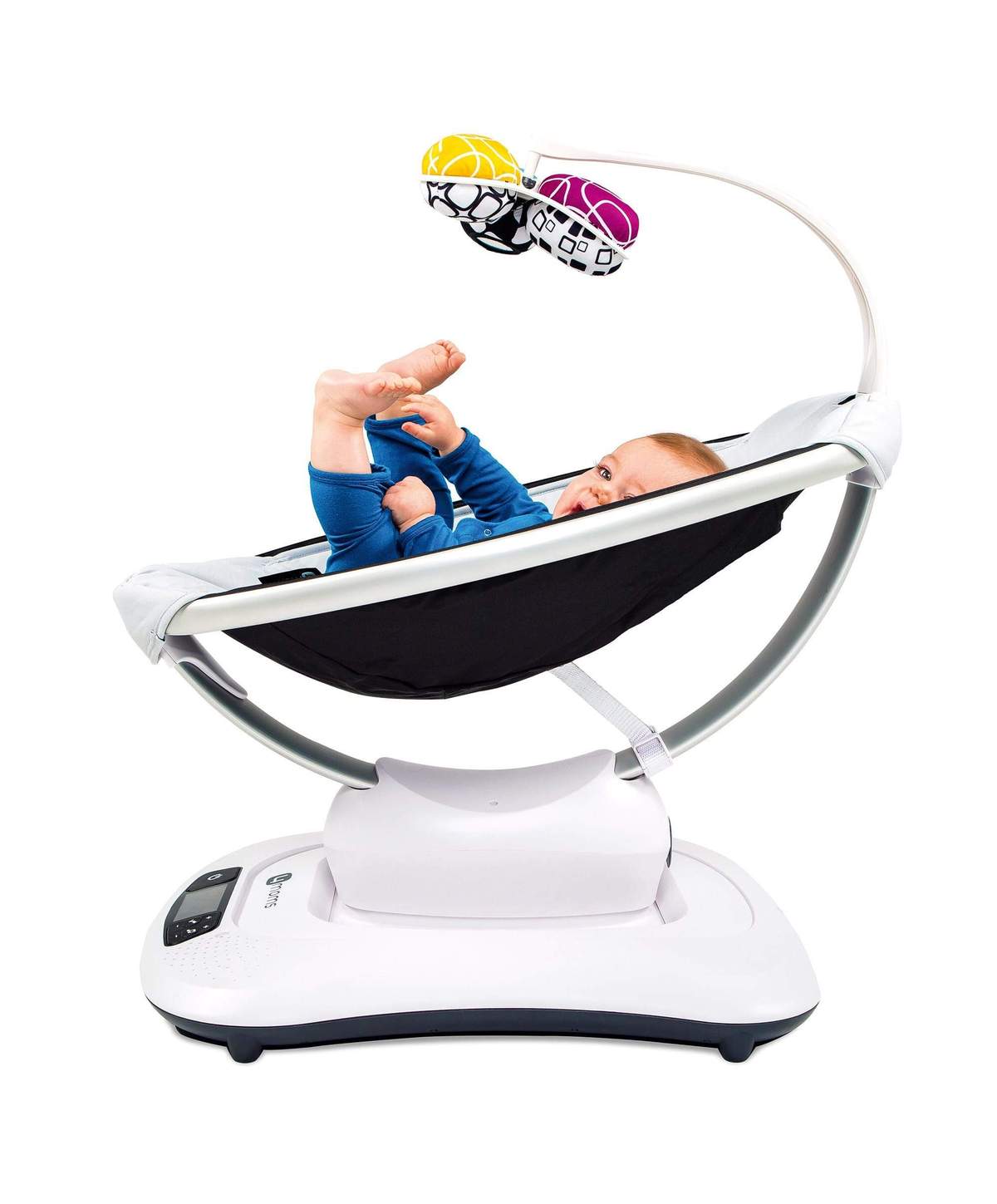 4Moms Leagan Mamaroo 4.0 Silver Plush