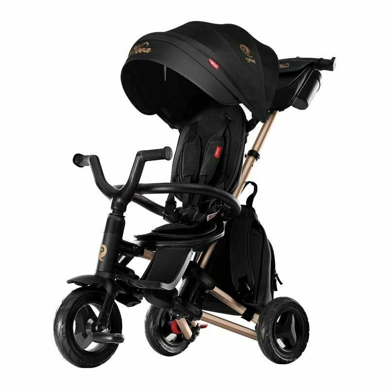 Tricicleta pliabila Qplay Nova+ Rubber Gold