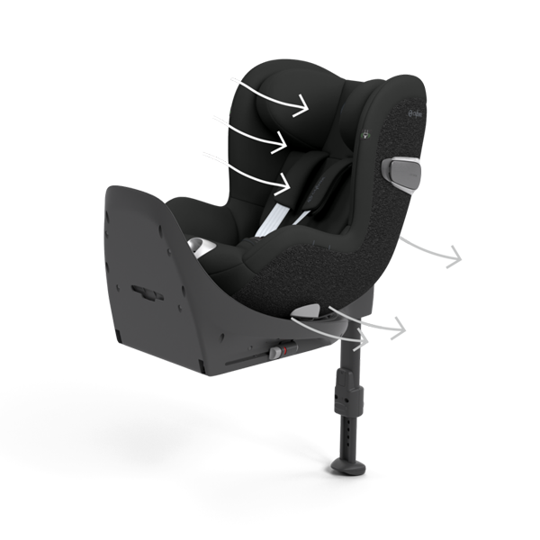 Cybex scaun auto Sirona T i-size Sephia Black