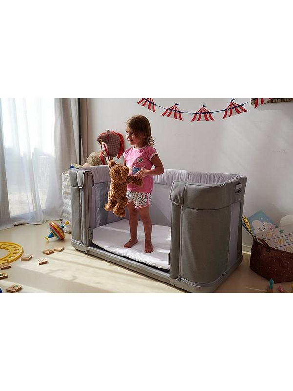 Chicco Patut atasabil Next 2 Me Forever, 3 in 1, Moongrey, 0luni+