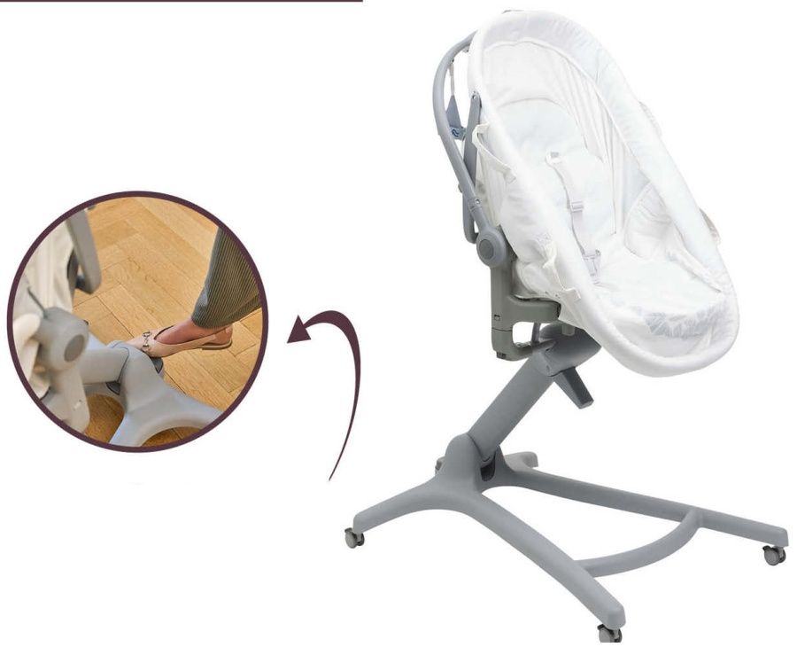 Cosulet multifunctional 5 in 1 Chicco Baby Hug Pro, White Cream, 0luni+