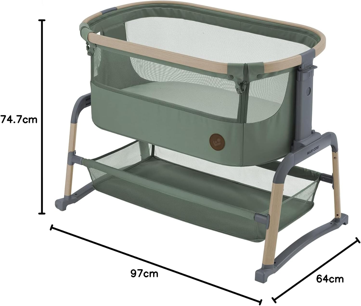 Maxi Cosi PATUT CO-SLEEPER IORA AIR - BEYOND GREEN