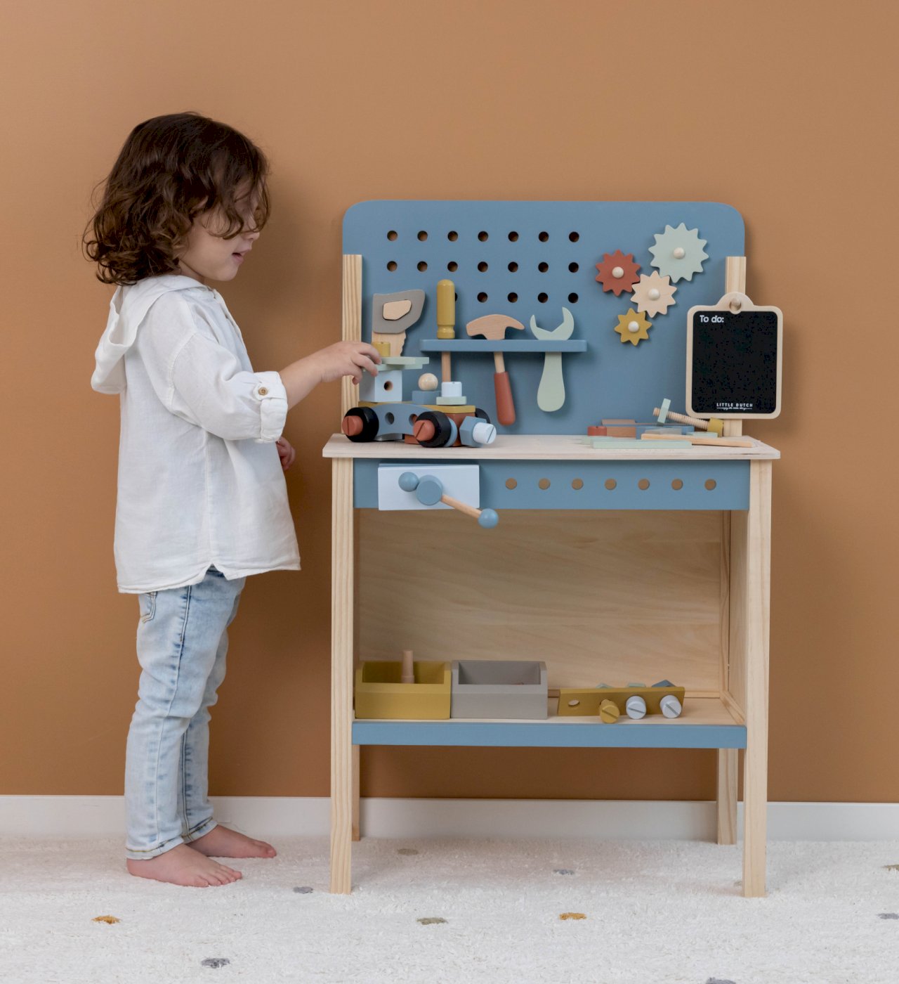 Banc de lucru din lemn FSC - Little Dutch LD7079