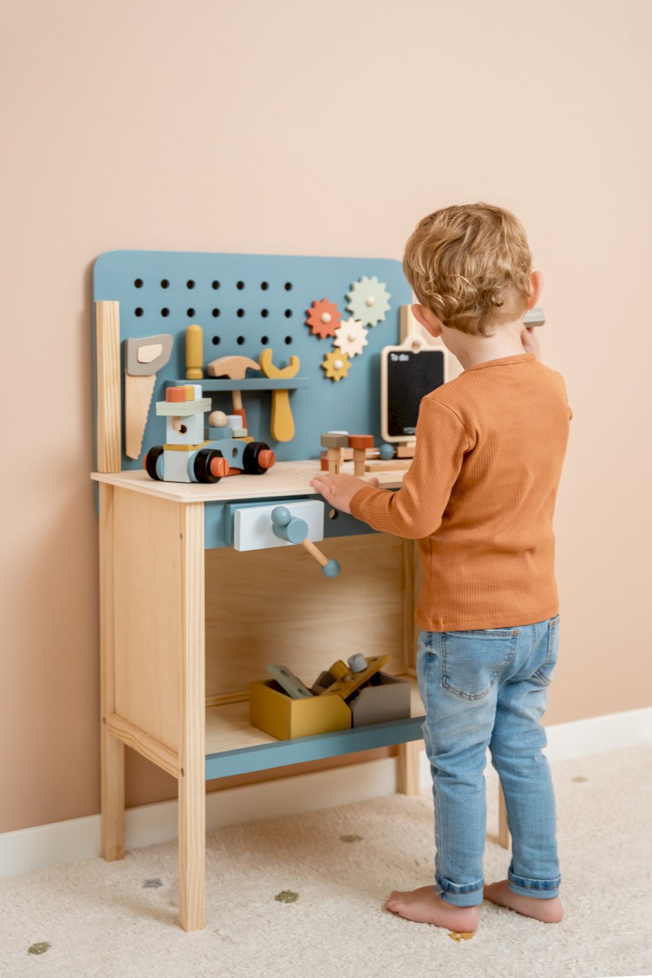 Banc de lucru din lemn FSC - Little Dutch LD7079