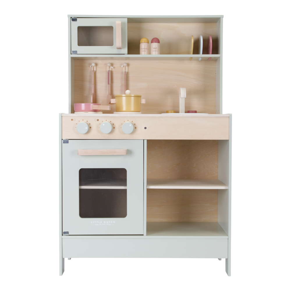 Bucatarie din lemn FSC - mint - Little Dutch LD7088