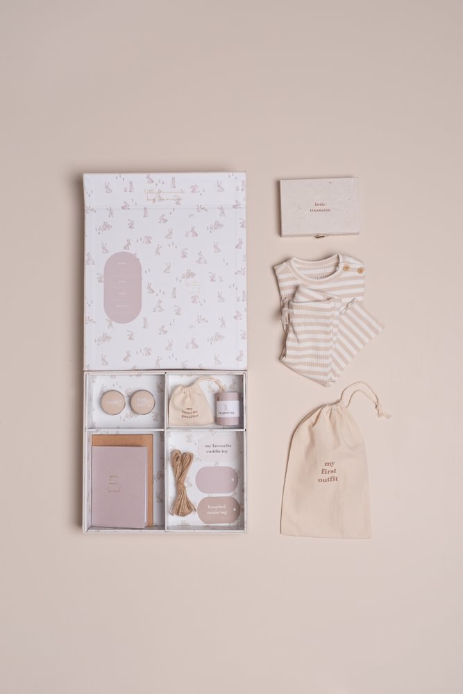 Cutie pentru amintirile bebelusului - colectia Baby Bunny - Little Dutch