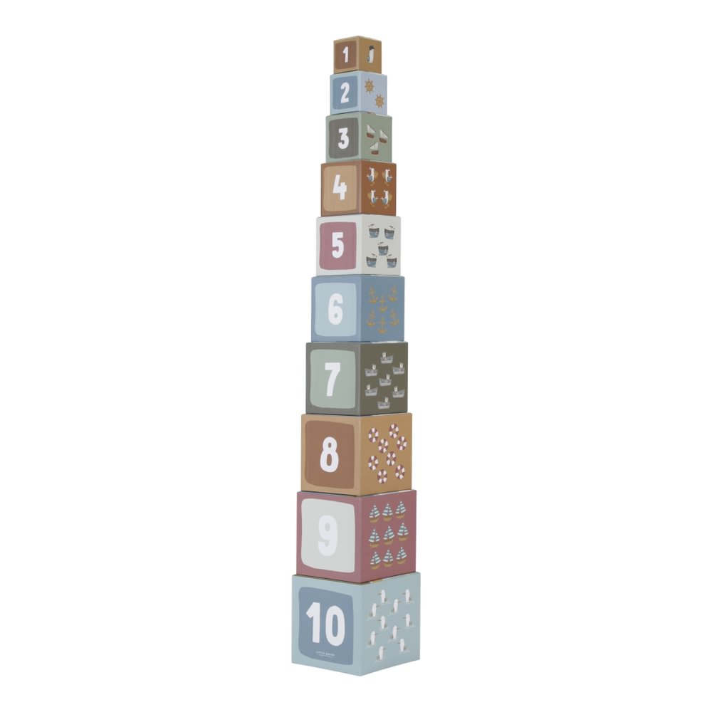 Cutii pentru stivuire din carton FSC - Colectia Sailors Bay - Little Dutch