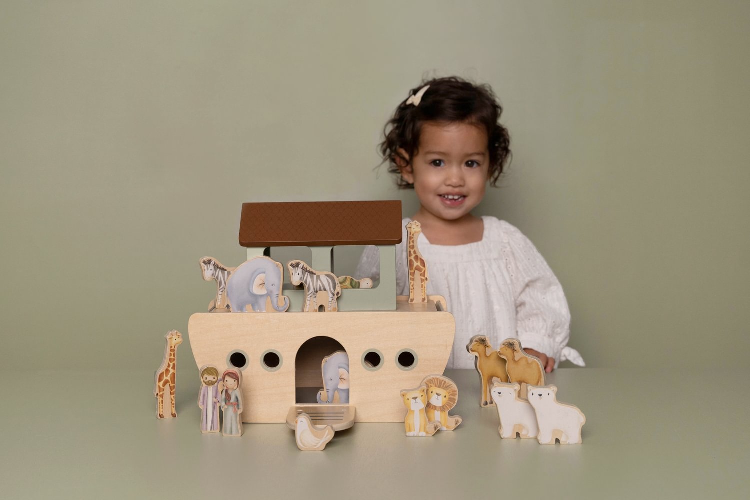 Jucarie din lemn - Arca lui Noe - Little Dutch LD7055