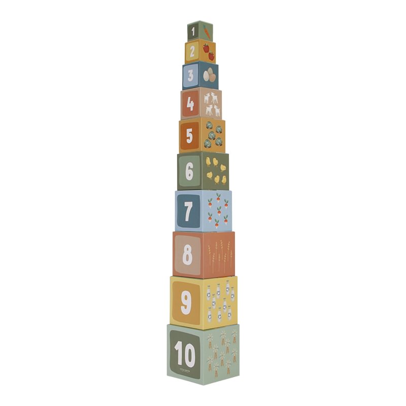 Cutii pentru stivuire din carton FSC - Little Farm - Little Dutch LD7139
