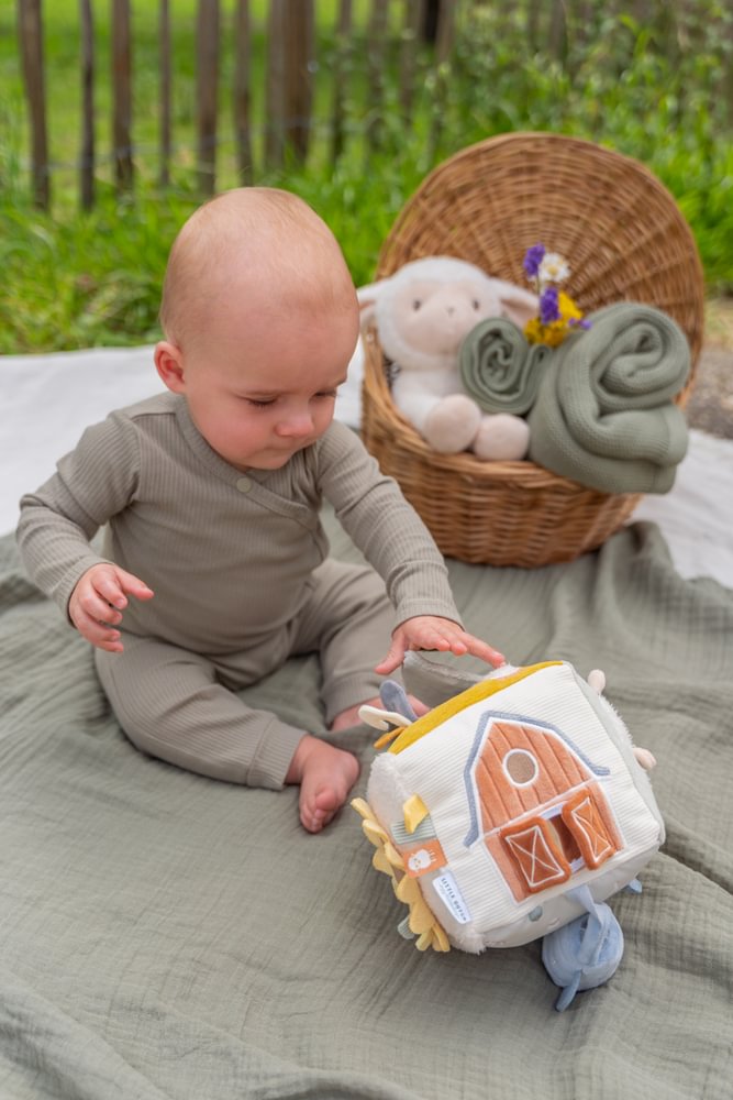 Cub senzorial pentru bebelusi - Little Farm - Little Dutch LD8809