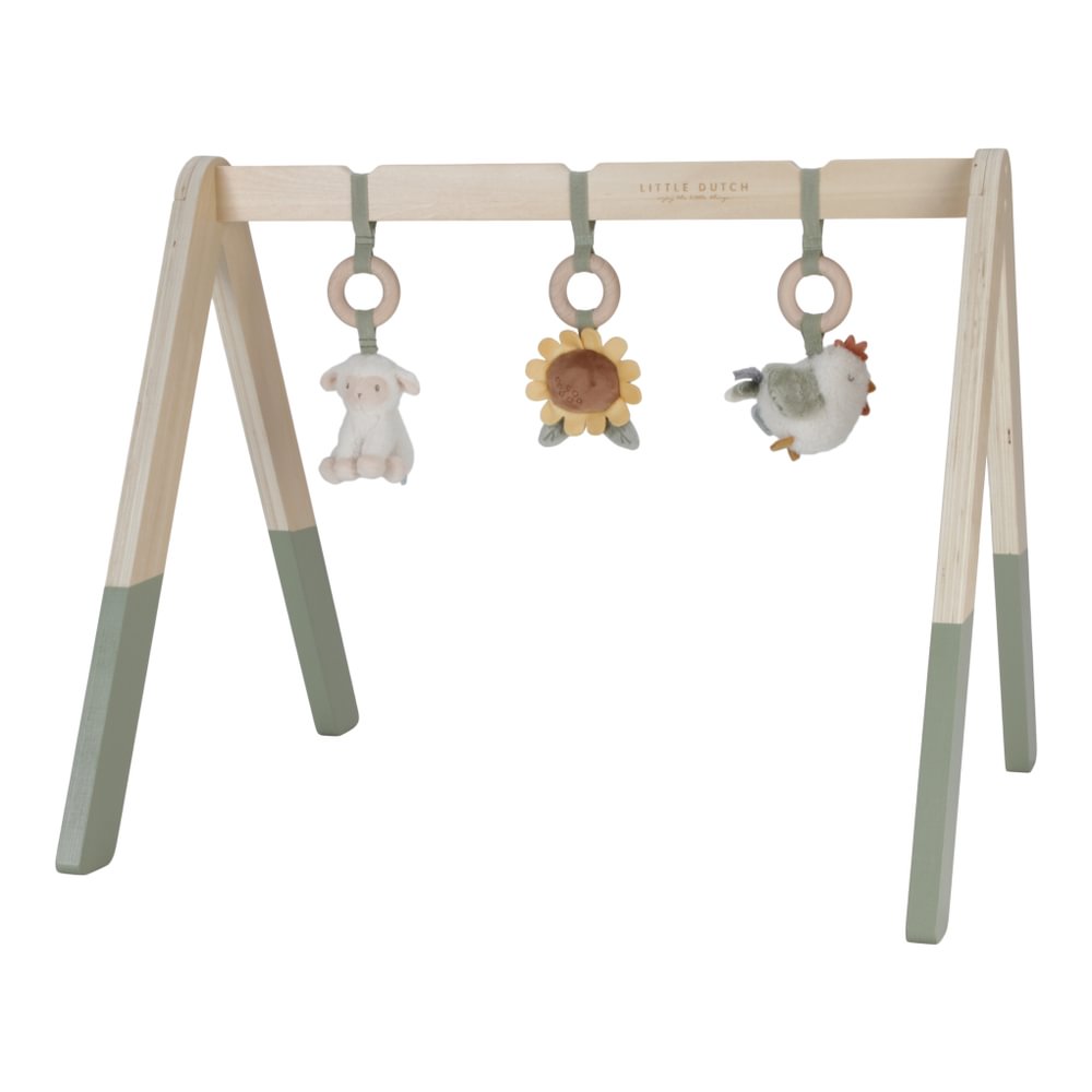 Centru de activitati pentru bebelusi - Baby Gym - colectia Little Farm - Little Dutch