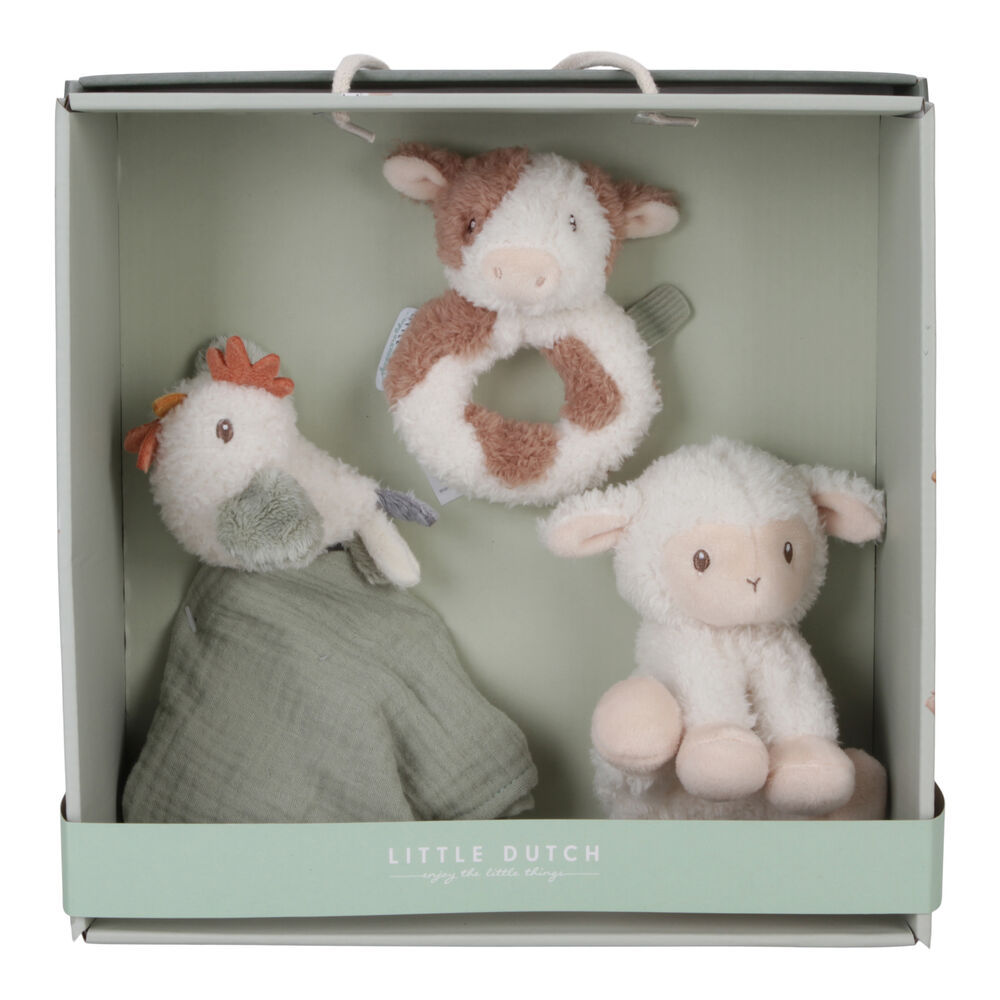 Cutie cadou pentru bebelusi - Little Farm - Little Dutch LD8815
