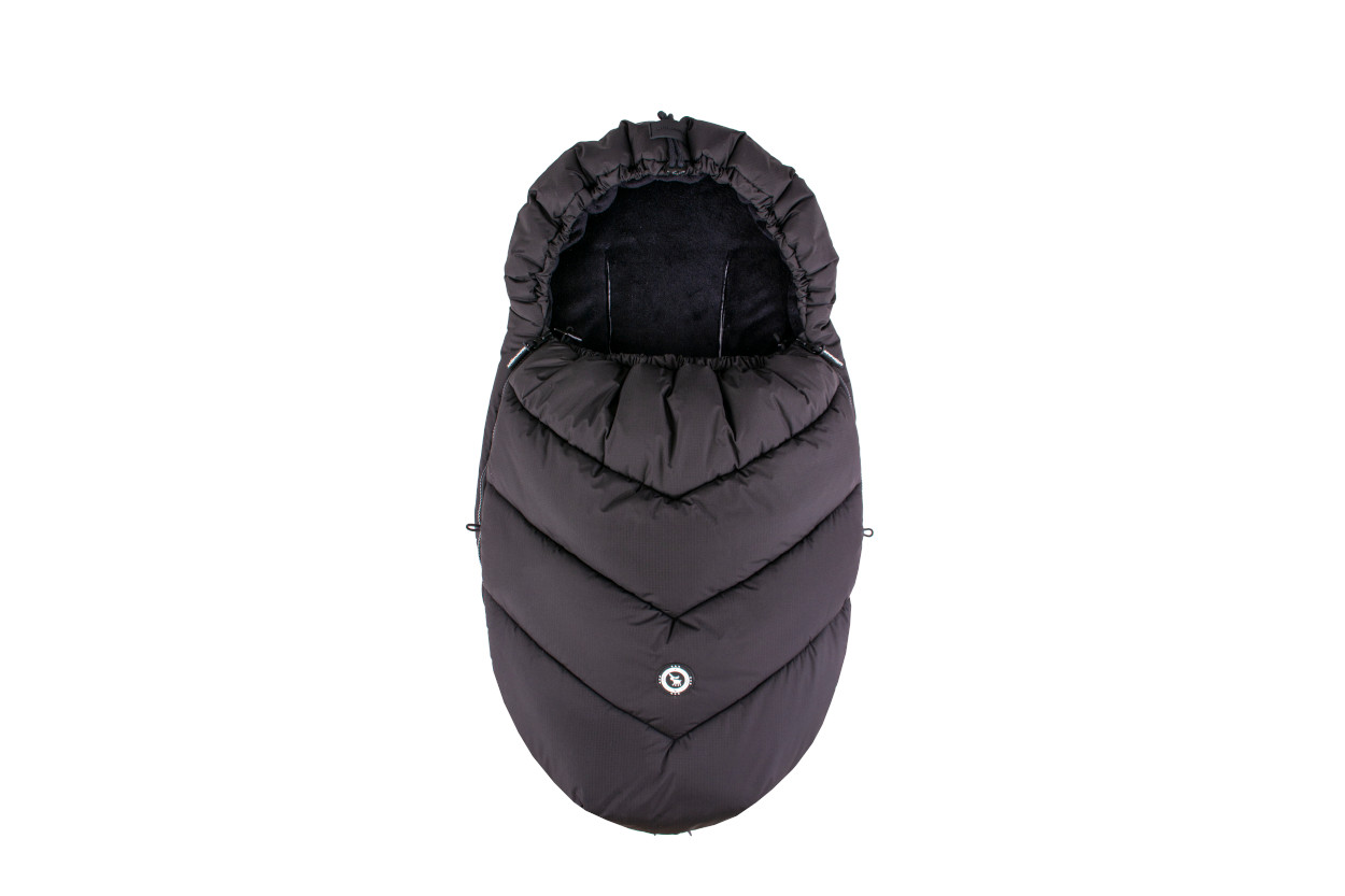 Husa carucior Mini Moose PRIME Soft Black, Cottonmoose