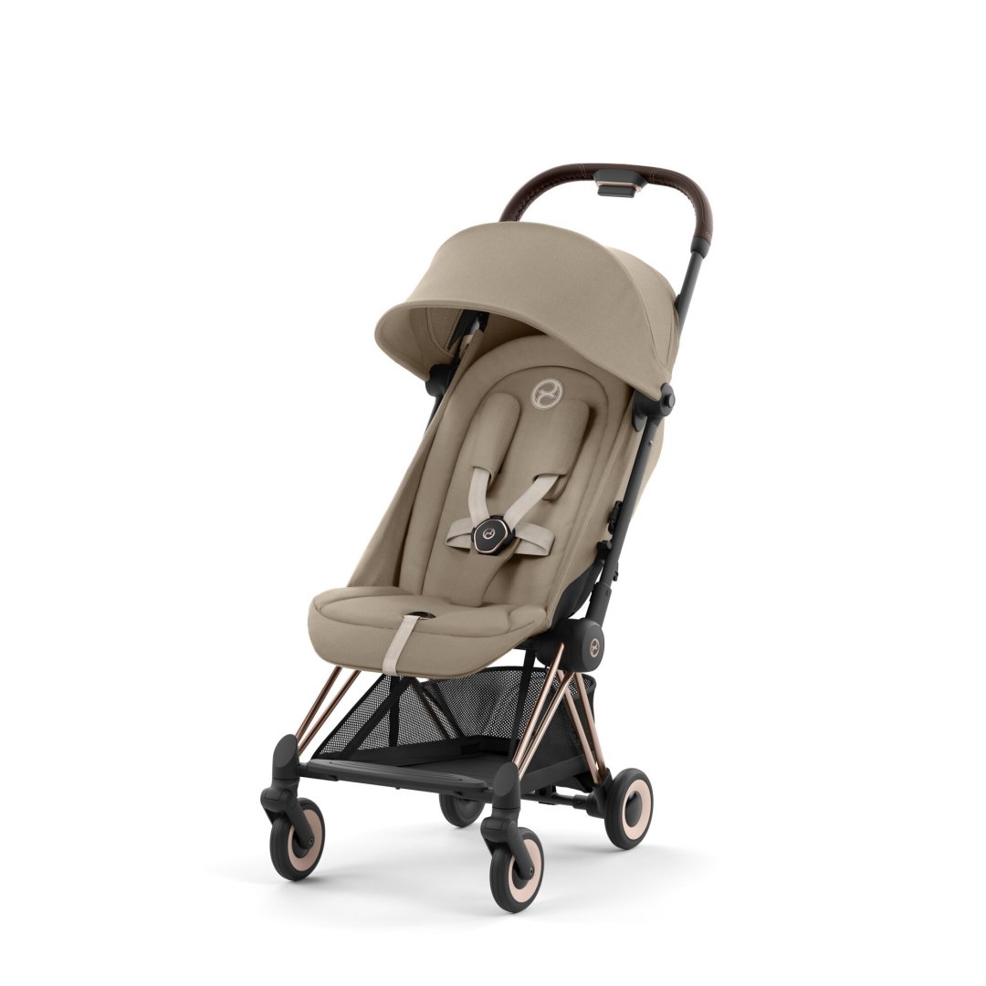 Cybex Carucior ultracompact Coya Rosegold Cozy Beige