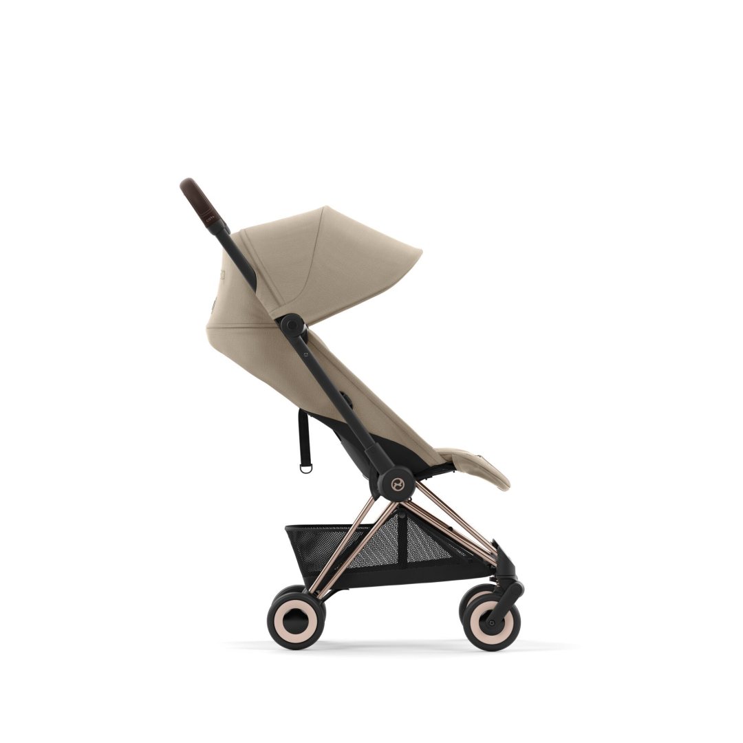 Cybex Carucior ultracompact Coya Rosegold Cozy Beige