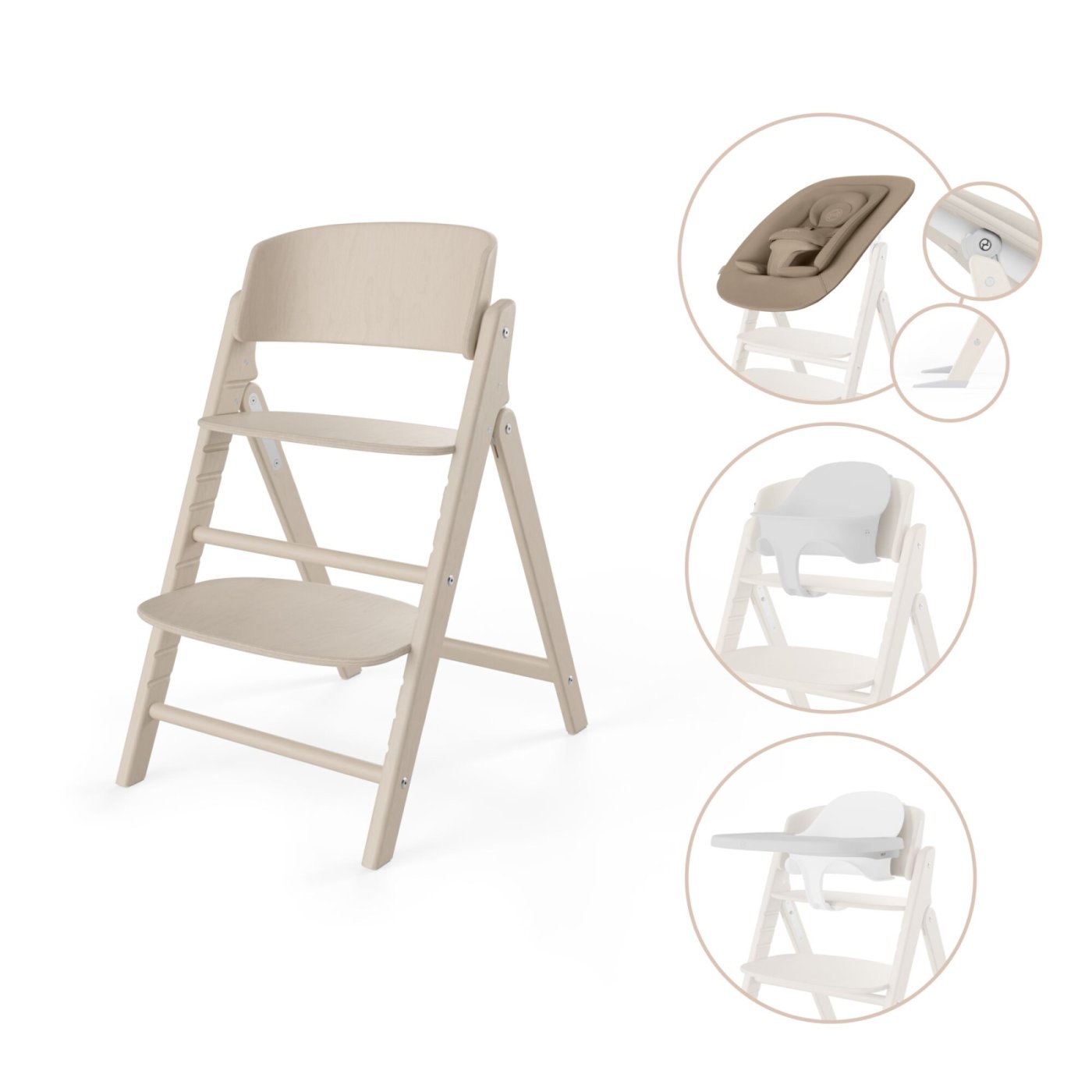 Cybex Scaun de masa Click&Fold 4 in 1 All Natural