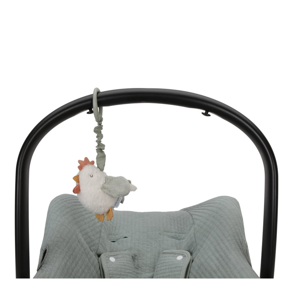 Jucarie din plus care vibreaza - Gaina - Little Farm - Little Dutch 