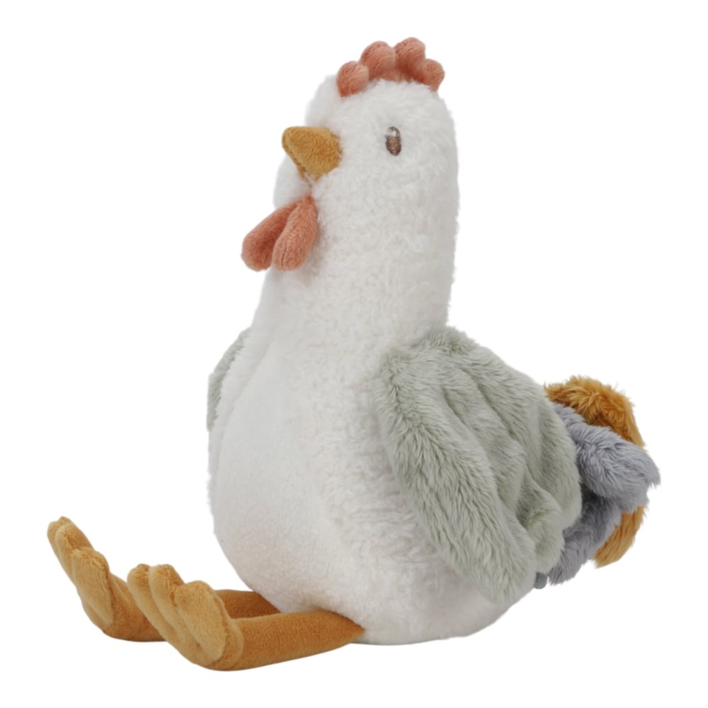 Jucarie din plus - Gaina - 17 cm - Little Farm - Little Dutch 