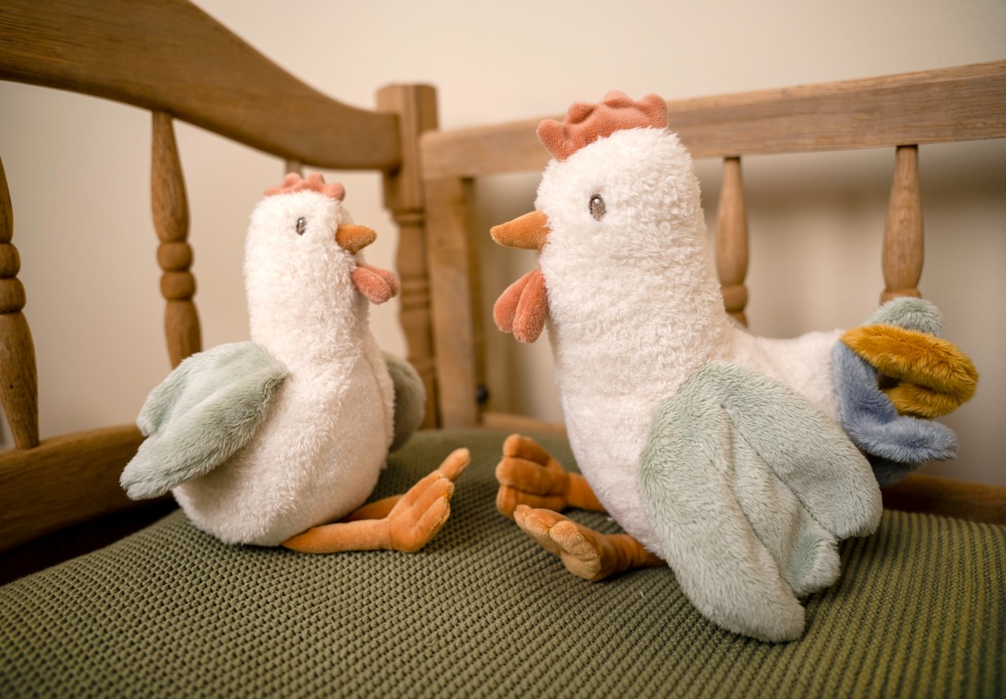 Jucarie din plus - Gaina - 17 cm - Little Farm - Little Dutch 