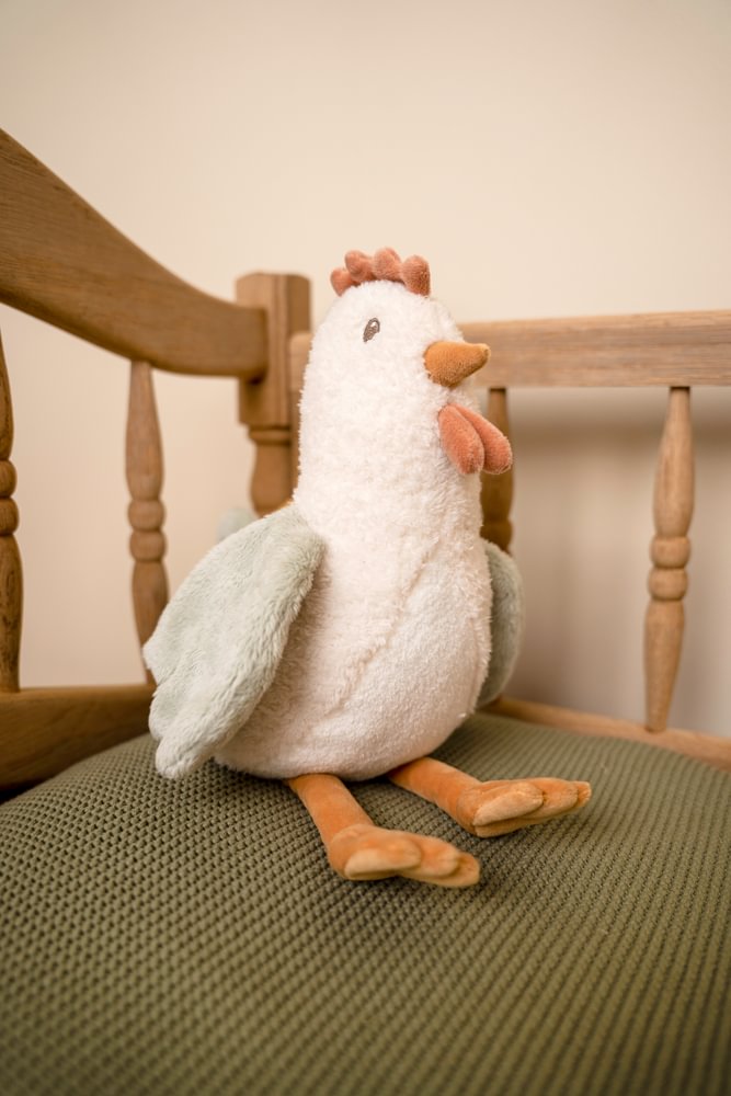 Jucarie din plus - Gaina - 17 cm - Little Farm - Little Dutch 