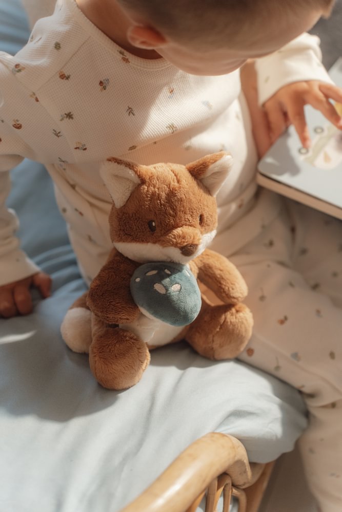 Jucarie din plus - Vulpe cu ciuperca - Forest Friends - Little Dutch 