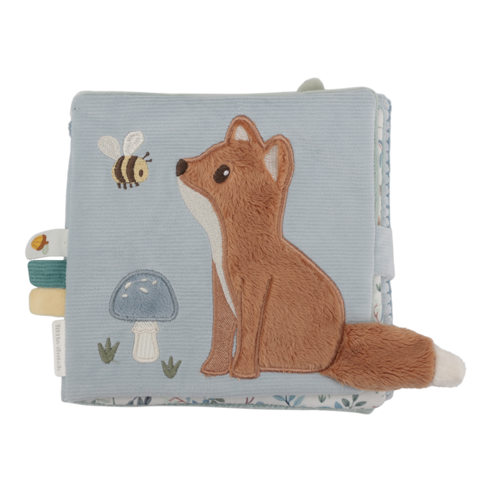 Carte senzoriala pentru bebelusi - Forest Friends - Little Dutch 