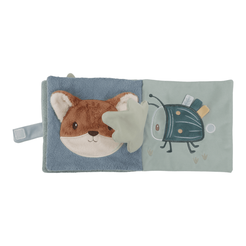 Carte senzoriala pentru bebelusi - Forest Friends - Little Dutch 