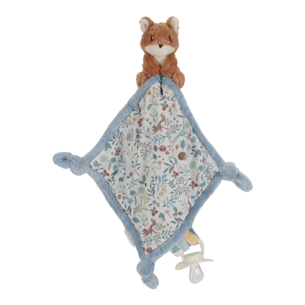 Jucarie paturica pentru bebelusi - Vulpe - Forest Friends - Little Dutch 