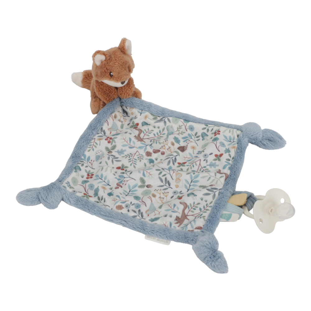 Jucarie paturica pentru bebelusi - Vulpe - Forest Friends - Little Dutch 