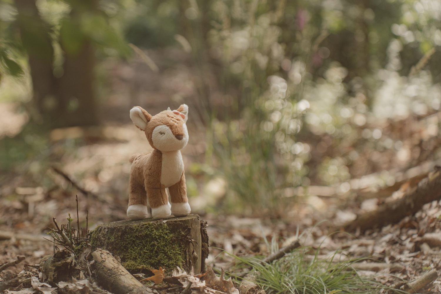 Jucarie din plus - Caprioara MI- Fairy Garden - Little Dutch 
