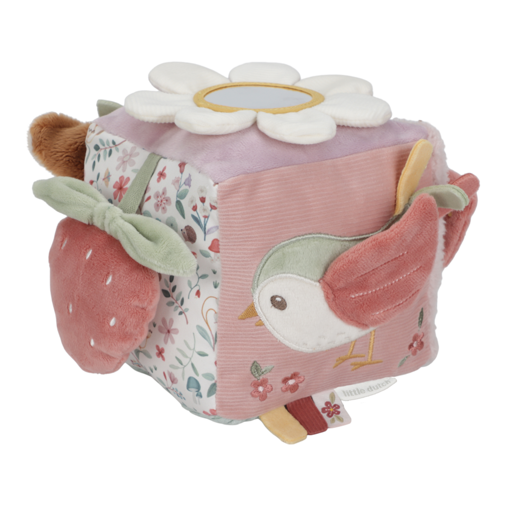 Cub senzorial pentru bebelusi - Fairy Garden - Little Dutch 