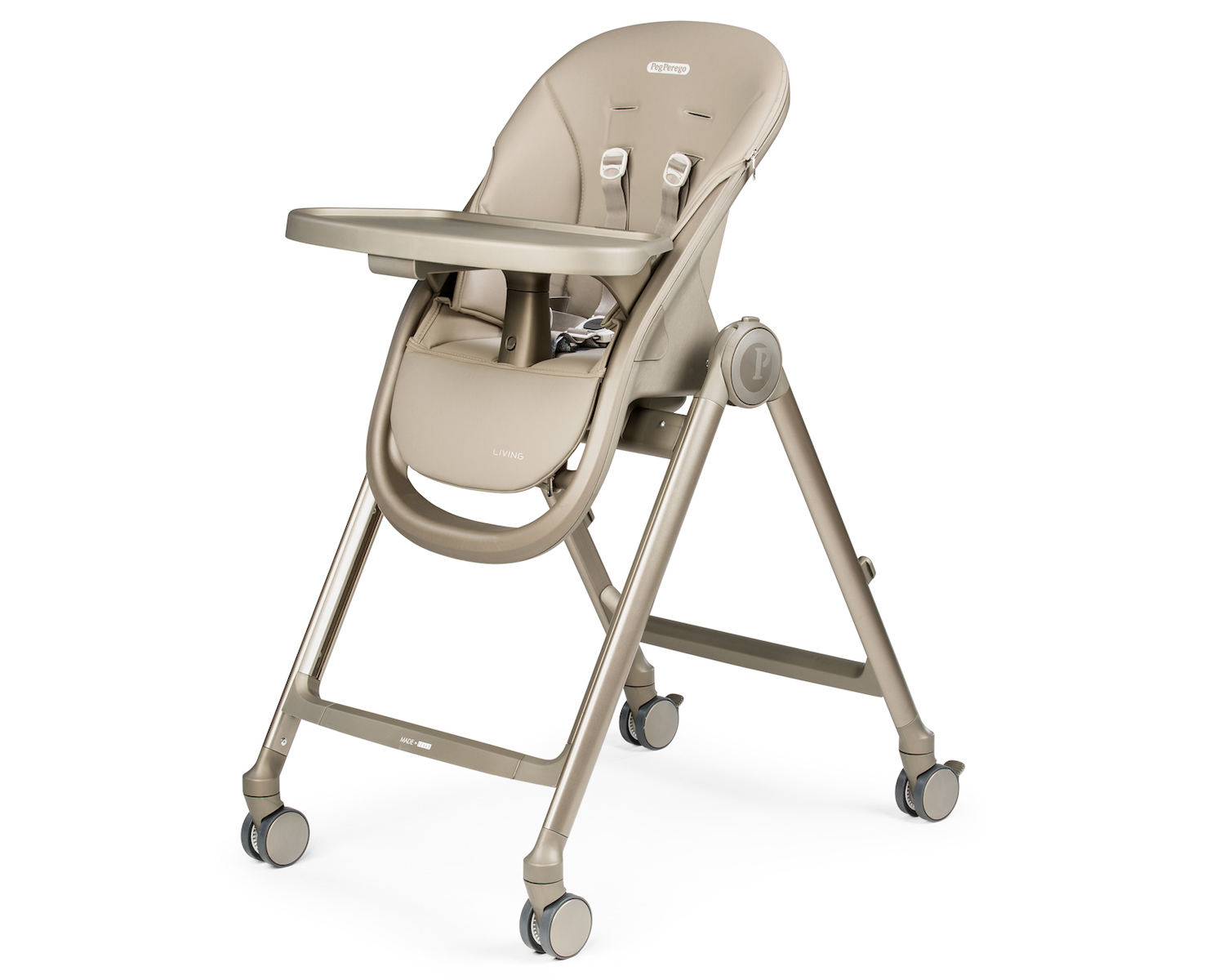 Scaun de masa multifunctional 2 in 1 Living Space Sand, Peg Perego