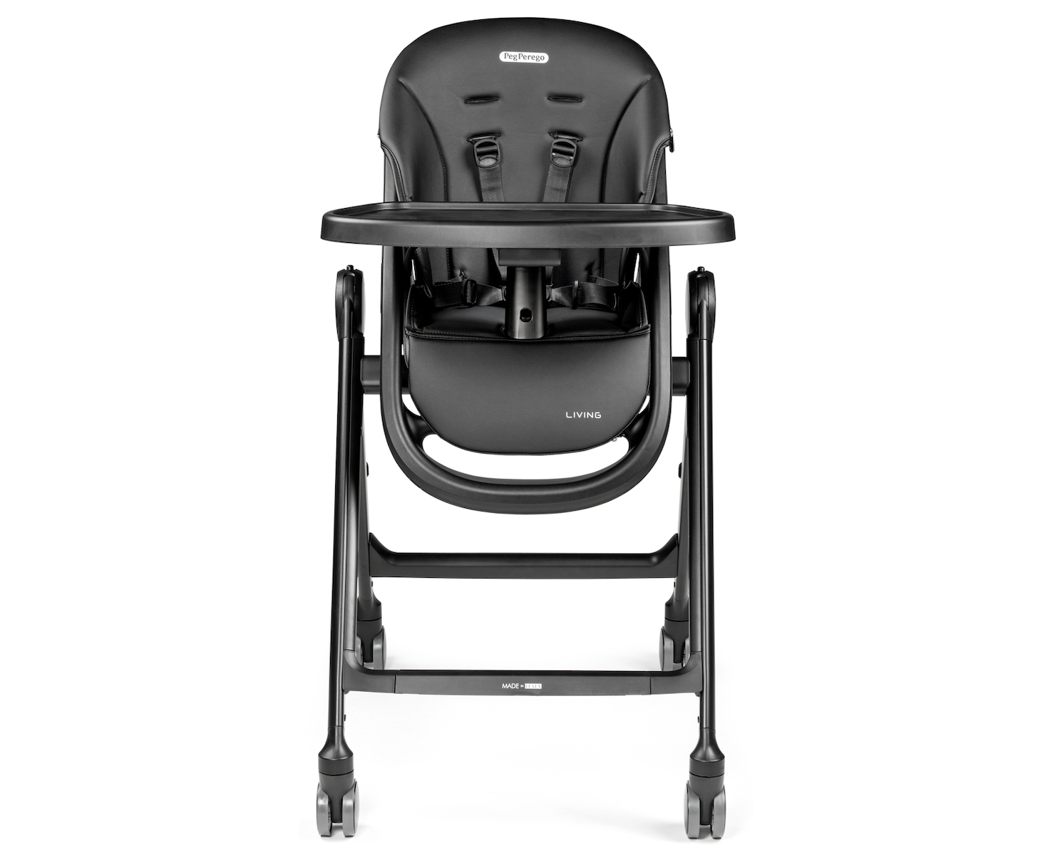 Scaun de masa multifuncțional 2 in 1 Living True Black Peg Perego