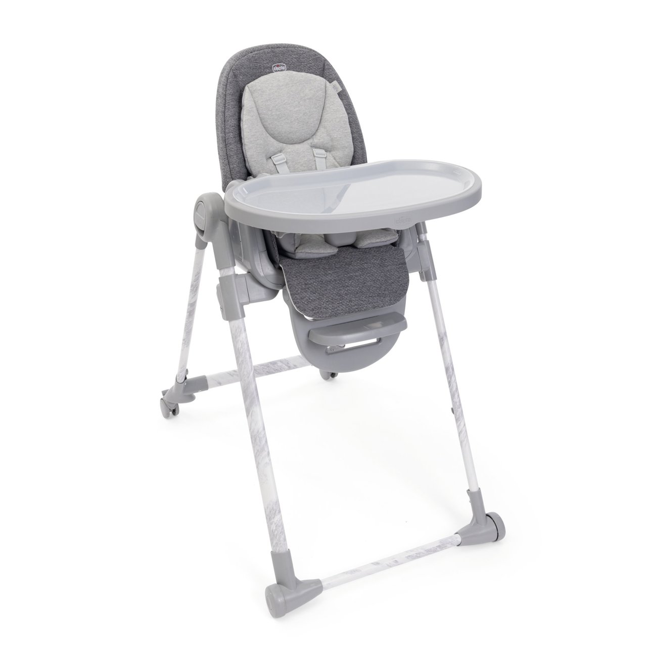 Scaun de masa Chicco Polly Armonia CARRARA, 6luni+