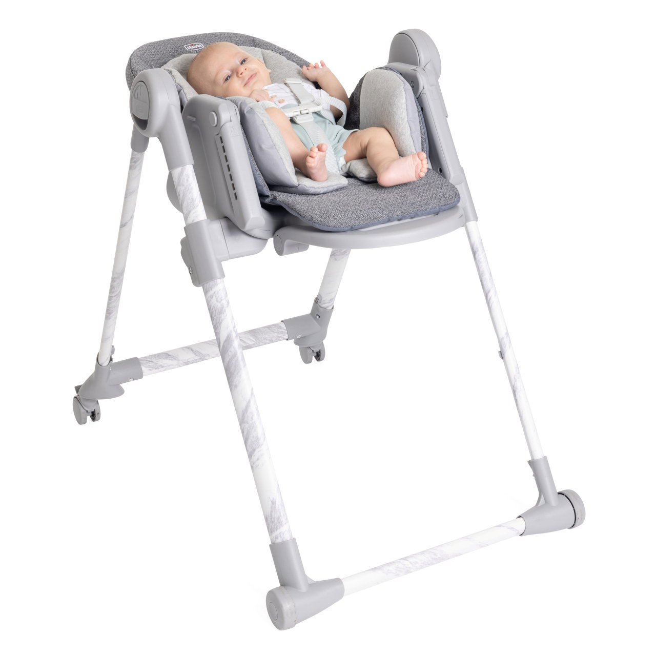 Scaun de masa Chicco Polly Armonia CARRARA, 6luni+
