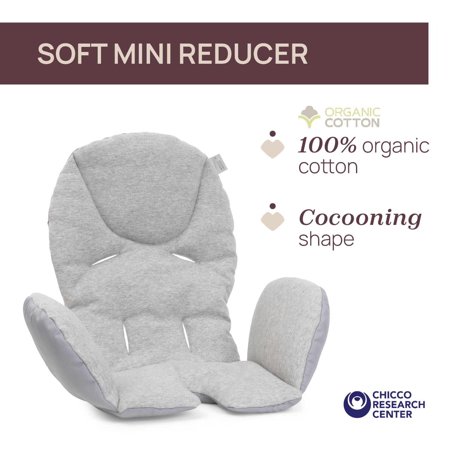 Scaun de masa Chicco Polly Armonia Steel, 6luni+
