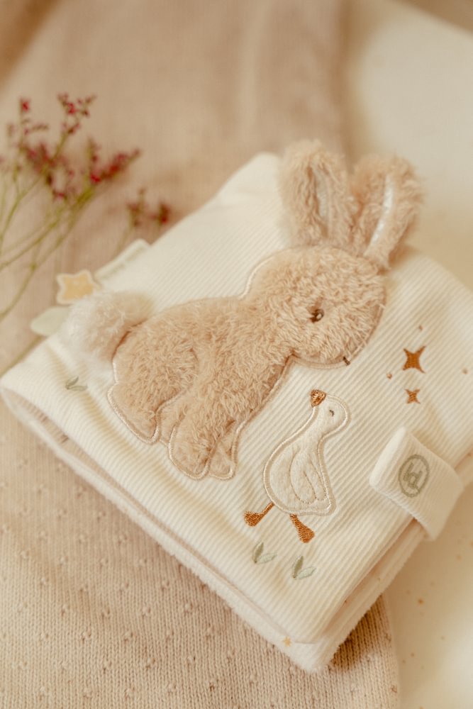 Carte senzoriala moale  - Newborn Naturals - Little Dutch