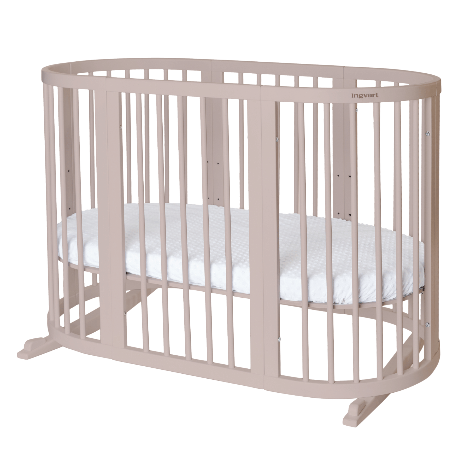 Patuc pentru copii Smart Bed Cappucino, 60x72x120cm