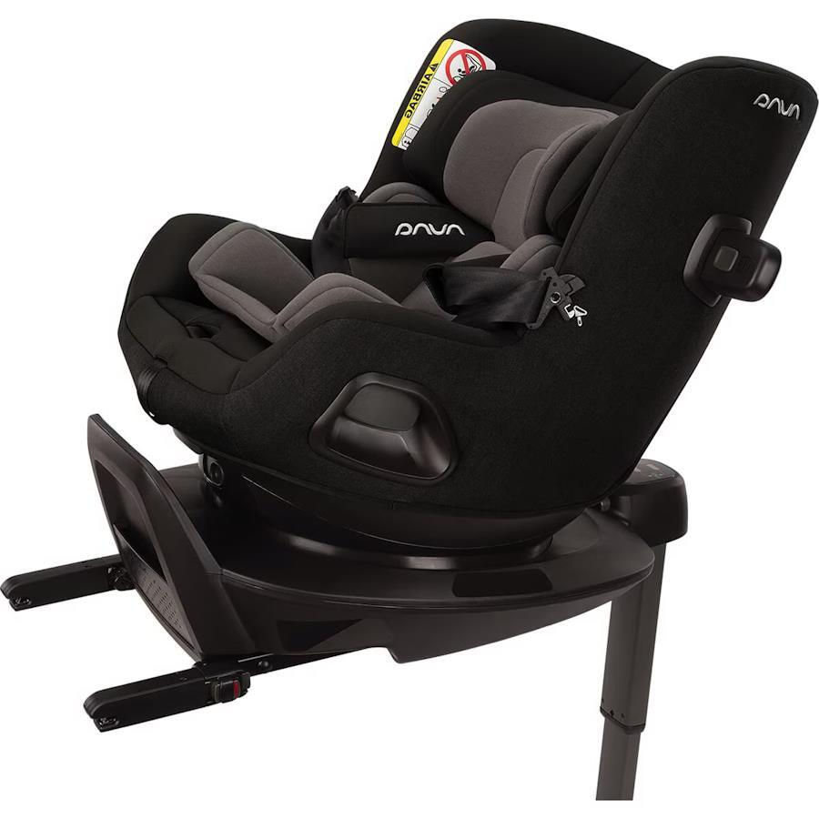Scaun auto cu isofix Nuna i-Size PRUU Caviar , 40-105 cm