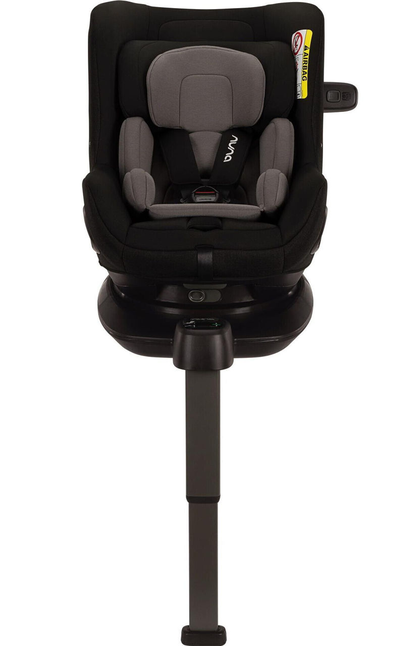 Scaun auto cu isofix Nuna i-Size PRUU Caviar , 40-105 cm